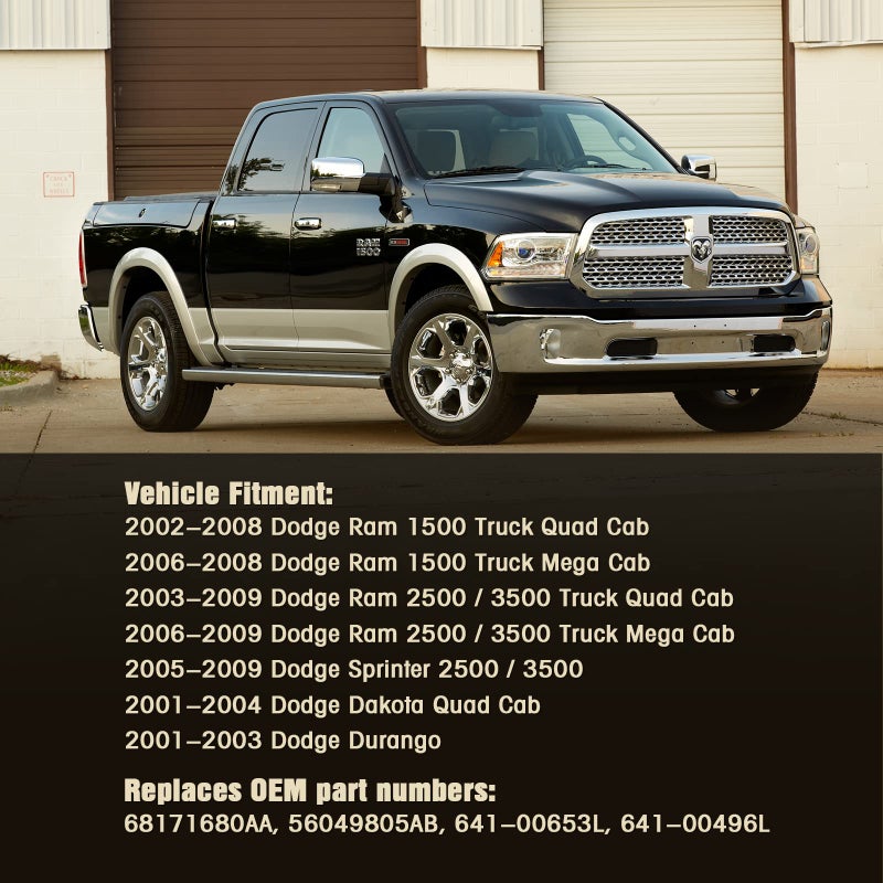 Mango S Master Power Window Switch and Bezel 56049805AB for 2002-2009 Dodge Ram 1500 2500 3500, 2001-2004 Dodge Dakota, 2001-2003 Dodge Durango,2005-2009 Dodge Sprinter 2500 3500 - Image 4